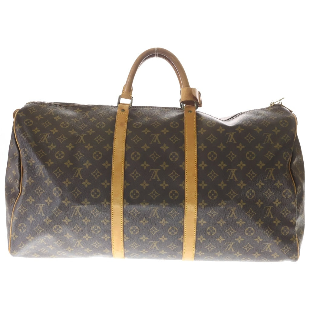 LOUIS VUITTON(ルイヴィトン) モノグラム キーポル60 PVC レザー ハンドバッグ ボストンバッグ ブラウン M41422