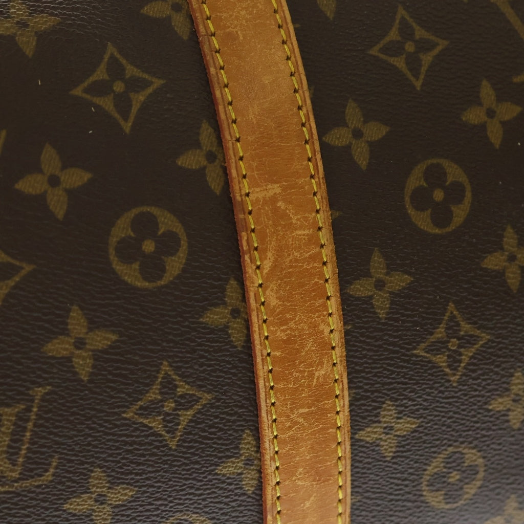 LOUIS VUITTON(ルイヴィトン) モノグラム キーポル60 PVC レザー ハンドバッグ ボストンバッグ ブラウン M41422