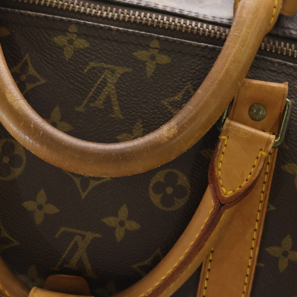 LOUIS VUITTON(ルイヴィトン) モノグラム キーポル60 PVC レザー ハンドバッグ ボストンバッグ ブラウン M41422