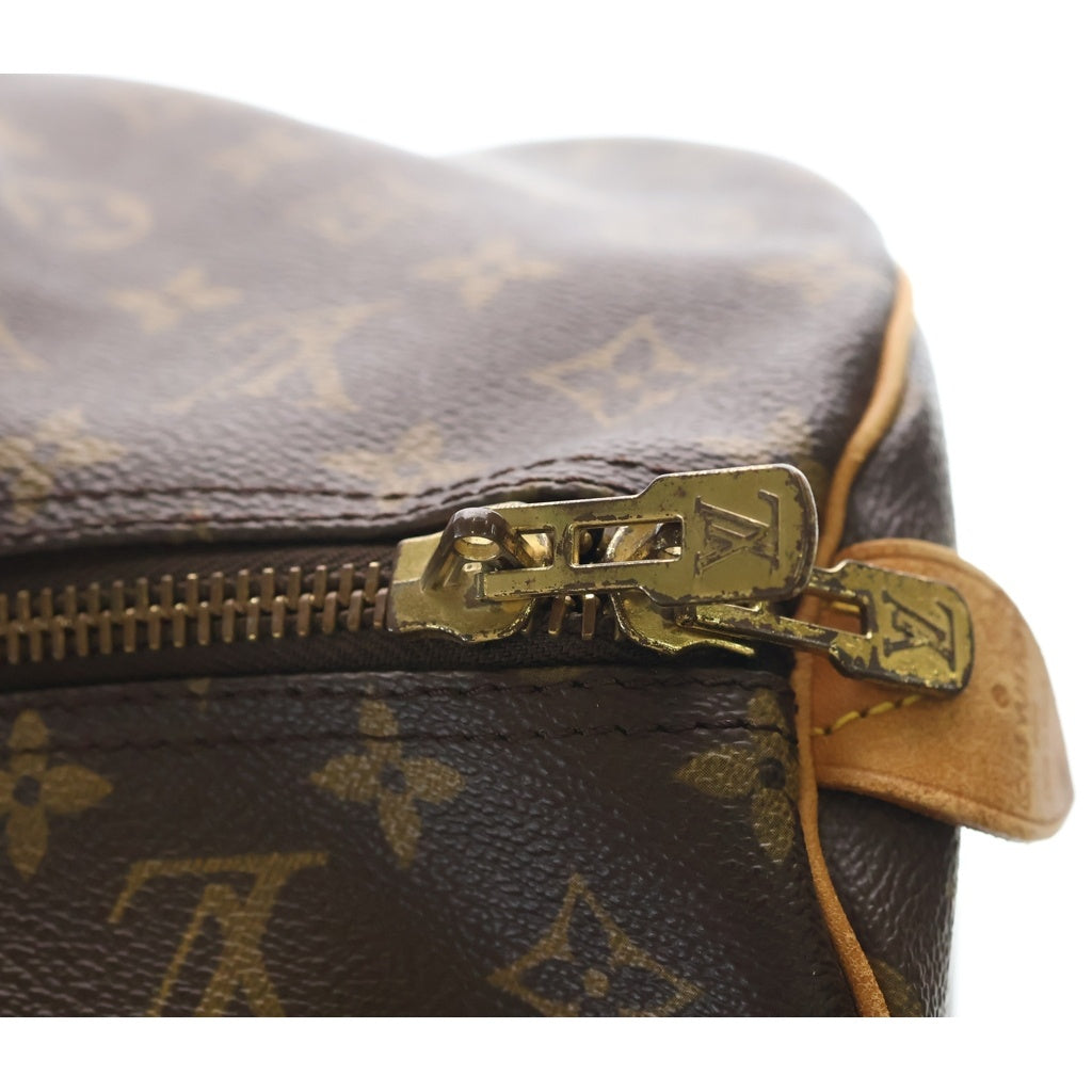LOUIS VUITTON(ルイヴィトン) モノグラム キーポル60 PVC レザー ハンドバッグ ボストンバッグ ブラウン M41422