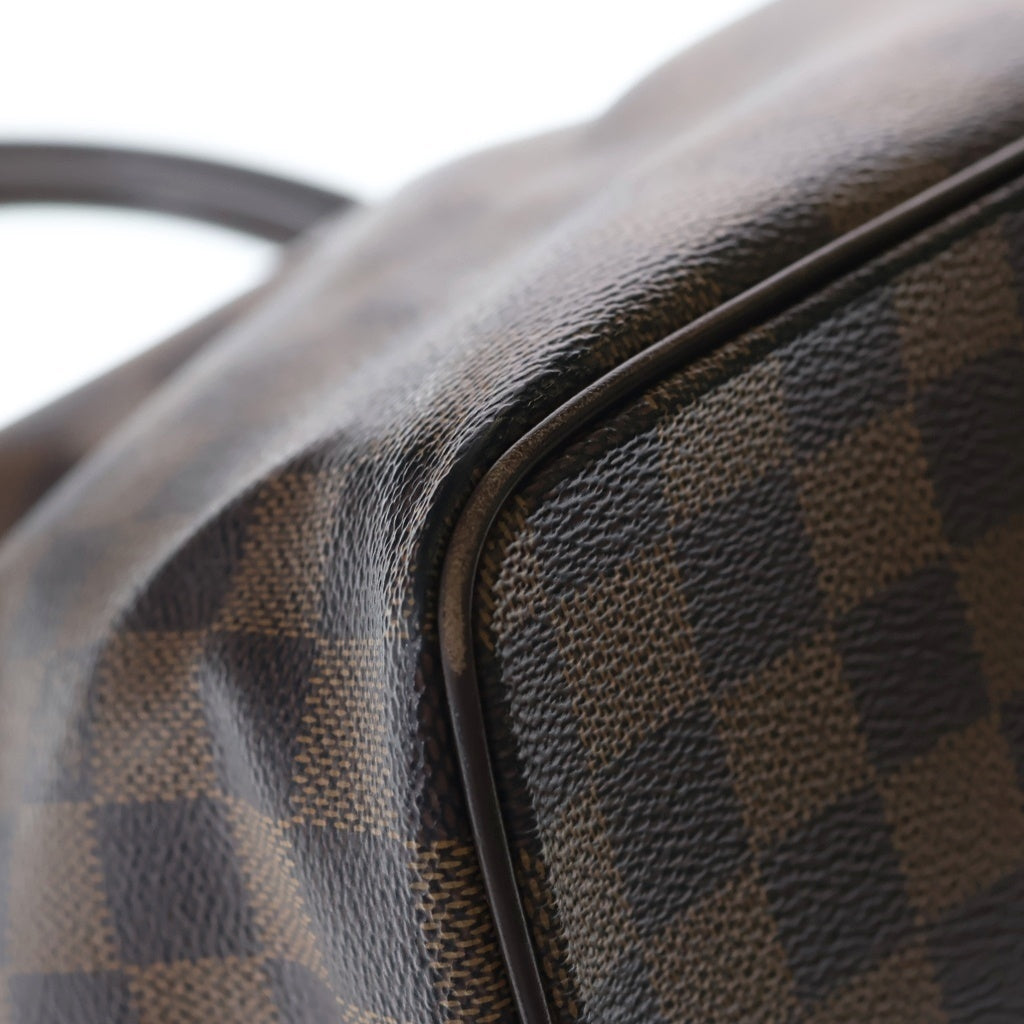 LOUIS VUITTON(ルイヴィトン) ダミエ サレヤMM PVC レザー トートバッグ ハンドバッグ ブラウン N51182 レディース