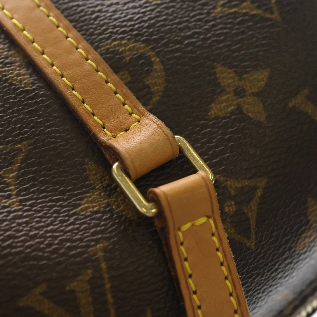 LOUIS VUITTON(ルイヴィトン) モノグラム パピヨン28 PVC レザー ハンドバッグ ブラウン M51386 レディース