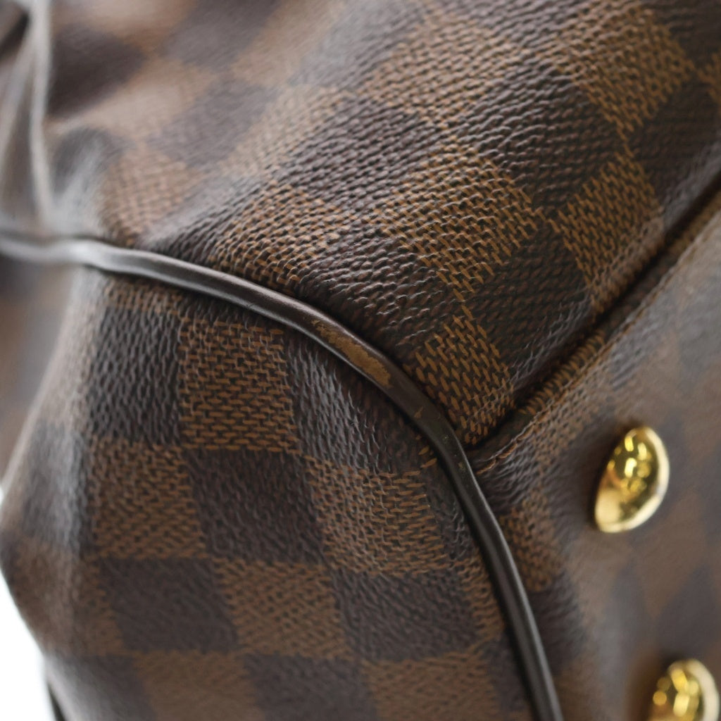 LOUIS VUITTON(ルイヴィトン) ダミエ トレヴィPM ハンド ショルダーバッグ PVC レザー ブラウン N51997 レディース