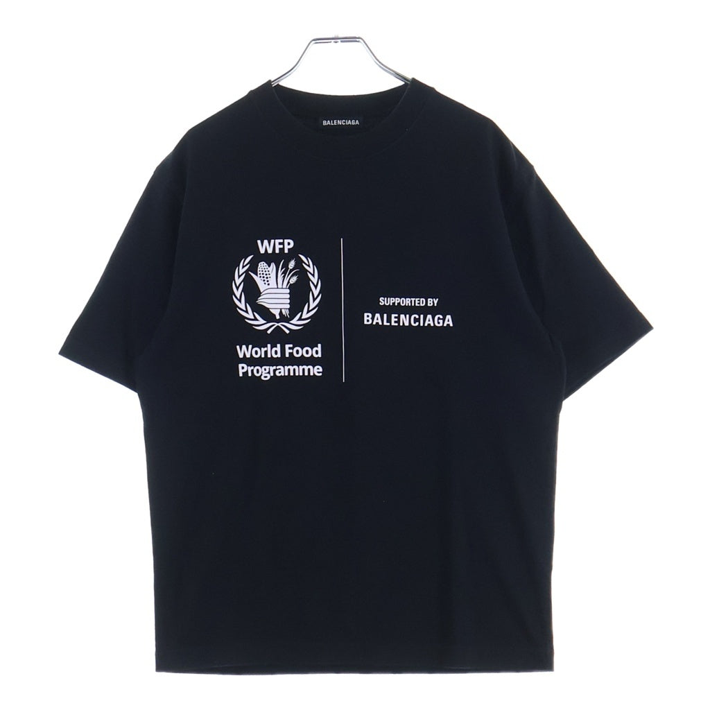 BALENCIAGA(バレンシアガ) 20SS WFP Printed T-Shirt 半袖プリントTシャツ カットソー ブラック 612966 THV84