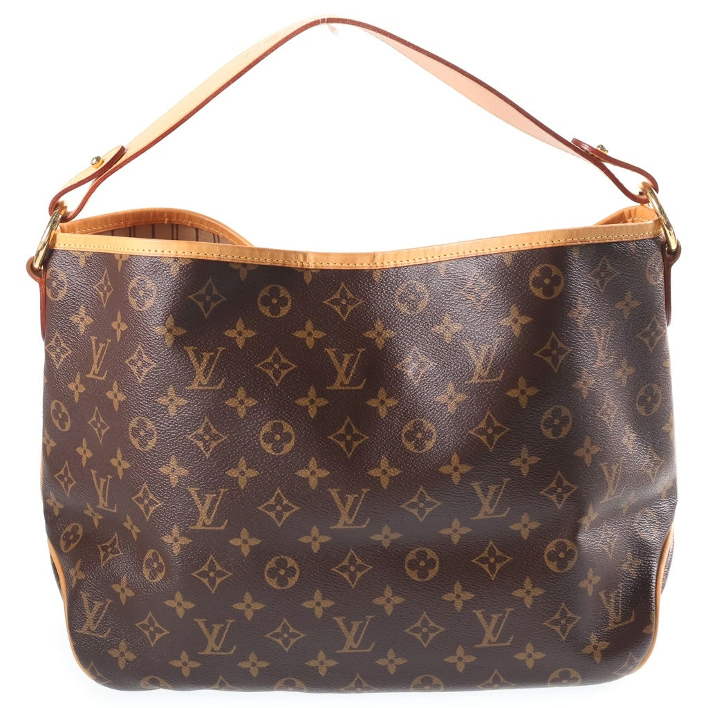 LOUIS VUITTON(ルイヴィトン) モノグラム ディライトフルPM PVC レザー トートバッグ セミショルダーバッグ ワンショルダーバッグ ブラウン M40352 レディース