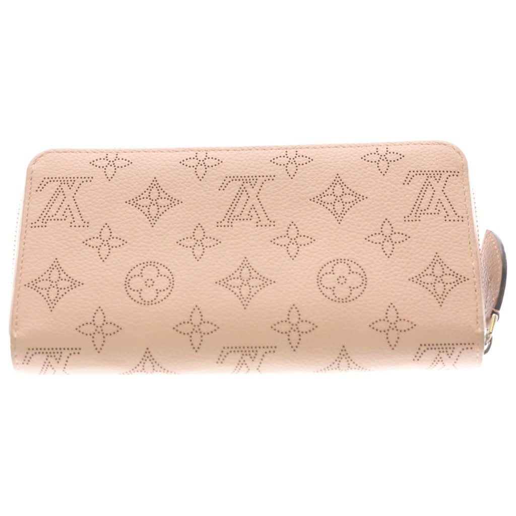 LOUIS VUITTON(ルイヴィトン) モノグラムマヒナ ポルトフォイユ ジッピーウォレット マグノリア ロングウォレット 長財布 ピンク レザー M61868 シルバー金具 レディース