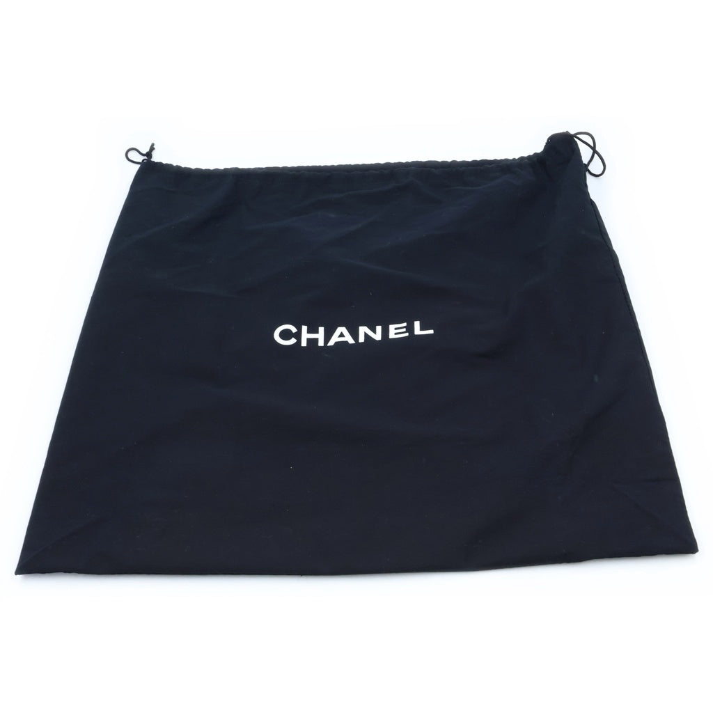 CHANEL(シャネル) ココマーク マトラッセ グランドショッピング キャビアスキン シルバー金具 チェーン トートバッグ ハンドバッグ ブラック レディース