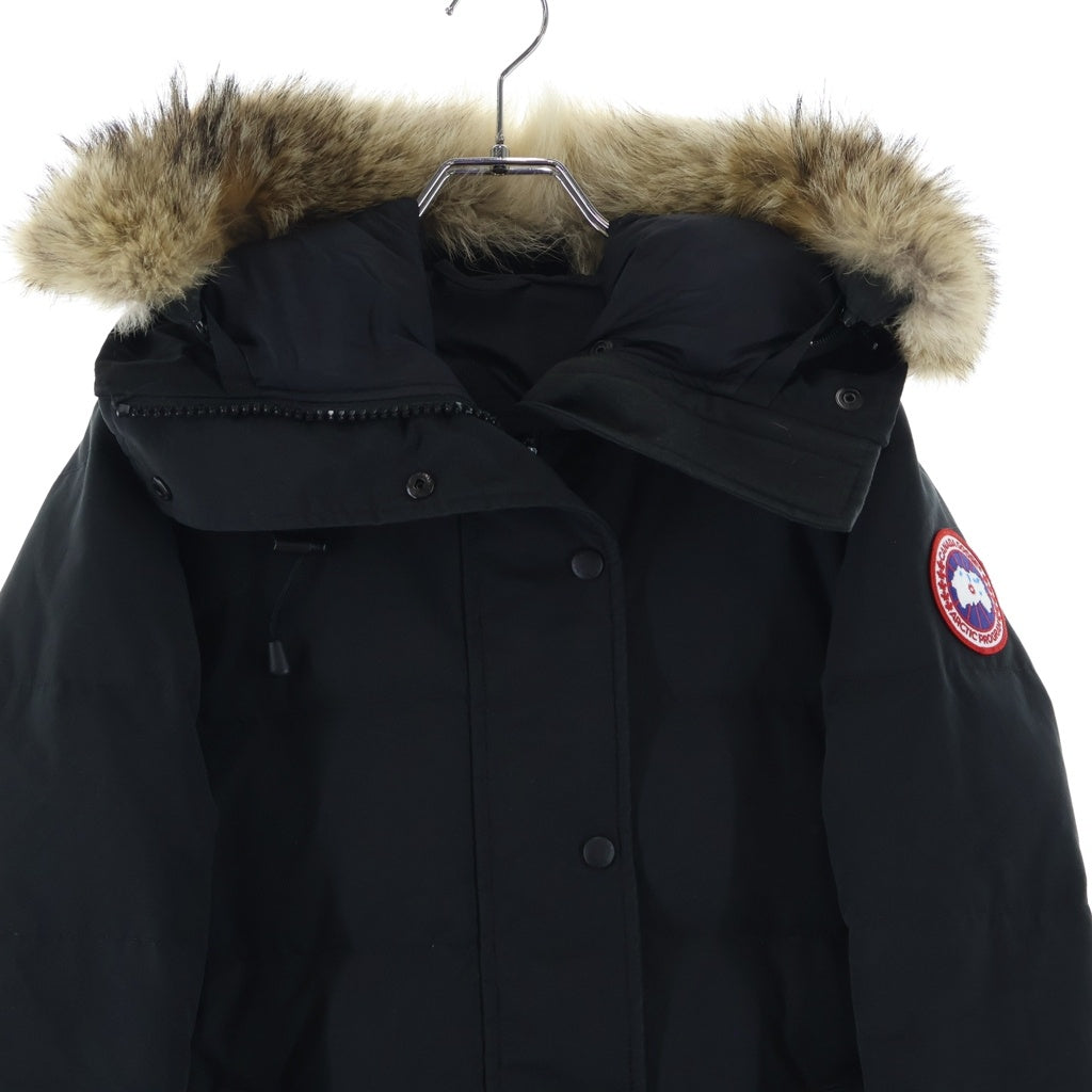 CANADA GOOSE(カナダグース) BRONTE PARKA ブロンテ パーカー ポリエステル×コットン ダウンジャケット アウター #XS ブラック 04T-02216616 レディース