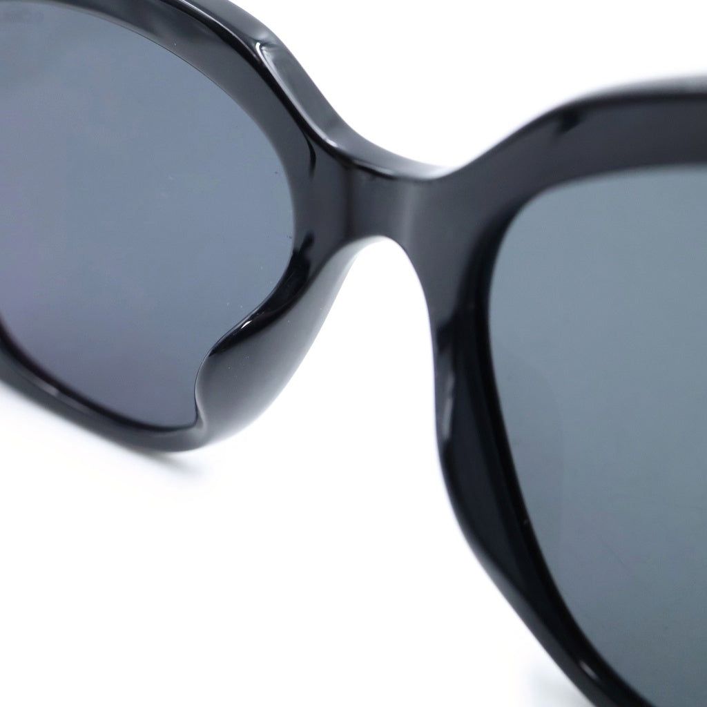 CHANEL(シャネル) ココマーク ラインストーン ロゴ スクエアシェイプ サングラス アイウェア 53□17 ブラック 5422-B