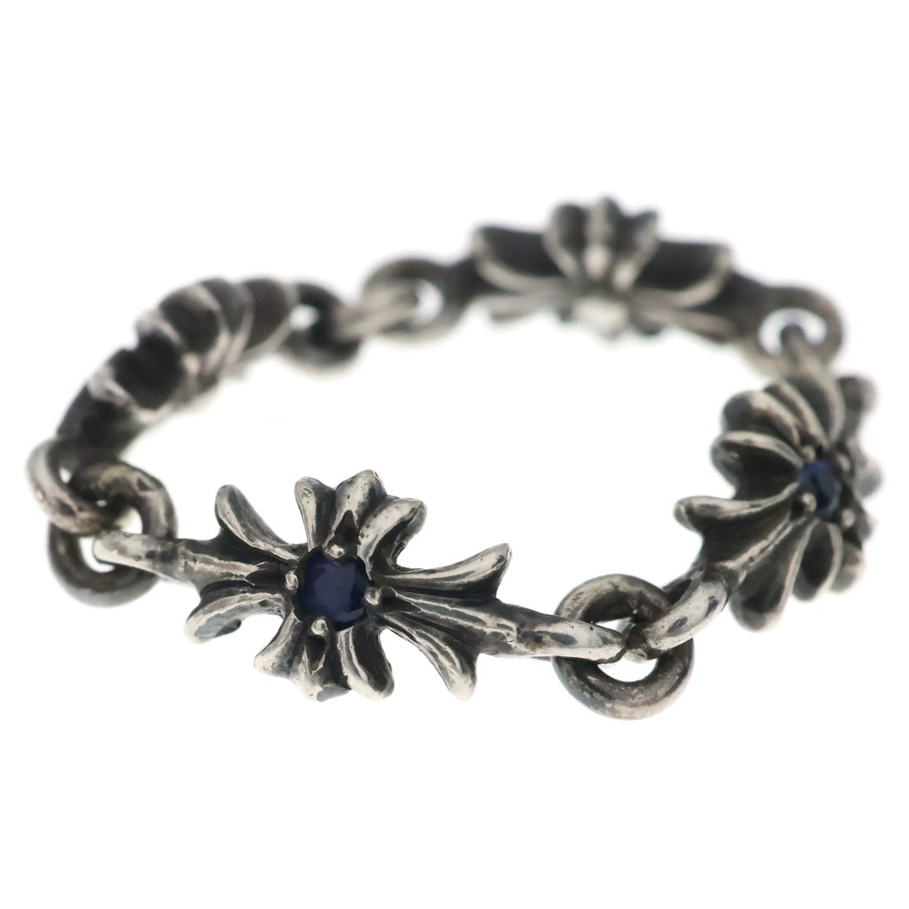 CHROME HEARTS(クロムハーツ) TNY E CH PLS タイニーECHプラス リング シルバー サファイア
