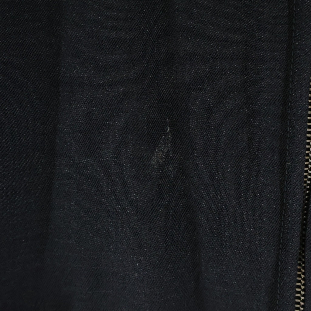 LEMAIRE(ルメール) Jumpsuit ジャンプスーツ オールインワン コットン ジップアップ ギャザー ブラック W204 PA290 LF528