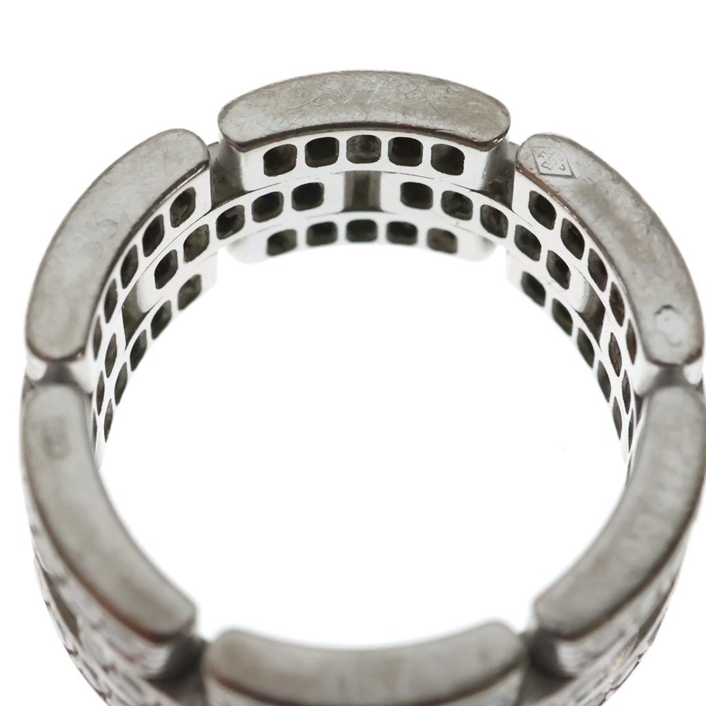Cartier(カルティエ) マイヨンパンテール ダイヤモンド 3連 パヴェダイヤ Au750 K18WG リング 指輪 #53 ホワイトゴールド