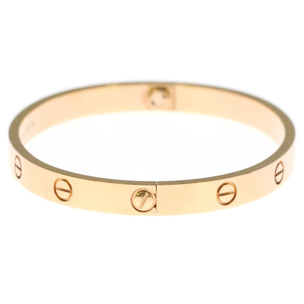Cartier(カルティエ) ラブ ブレスレット バングル ピンクゴールド Au750 K18 B6016218
