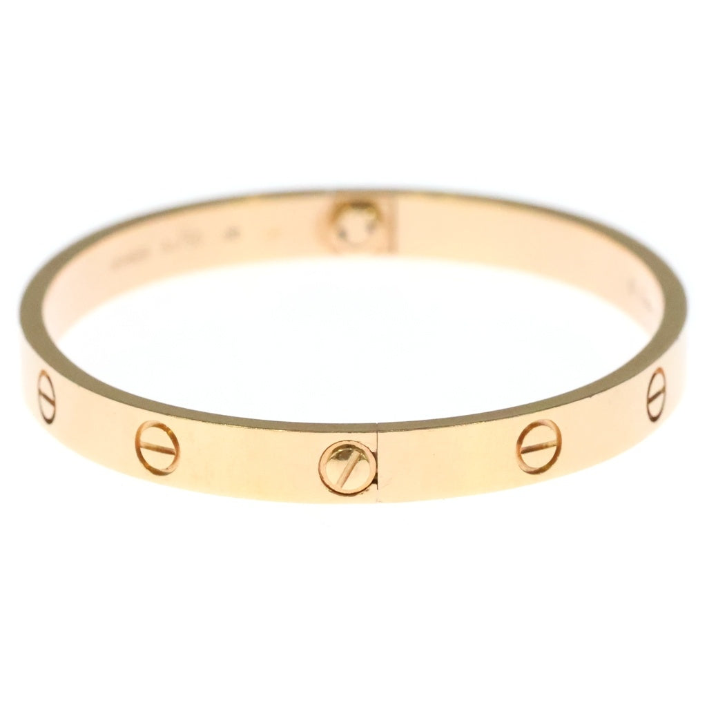 Cartier(カルティエ) ラブ ブレスレット バングル ピンクゴールド Au750 K18 B6016218