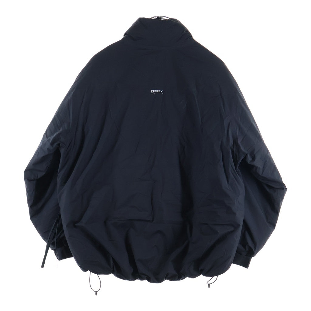 HYKE(ハイク) 24AW GENDERLESS PERTEX PUFF JACKET パファージャケット ブラック 242-27063 レディース