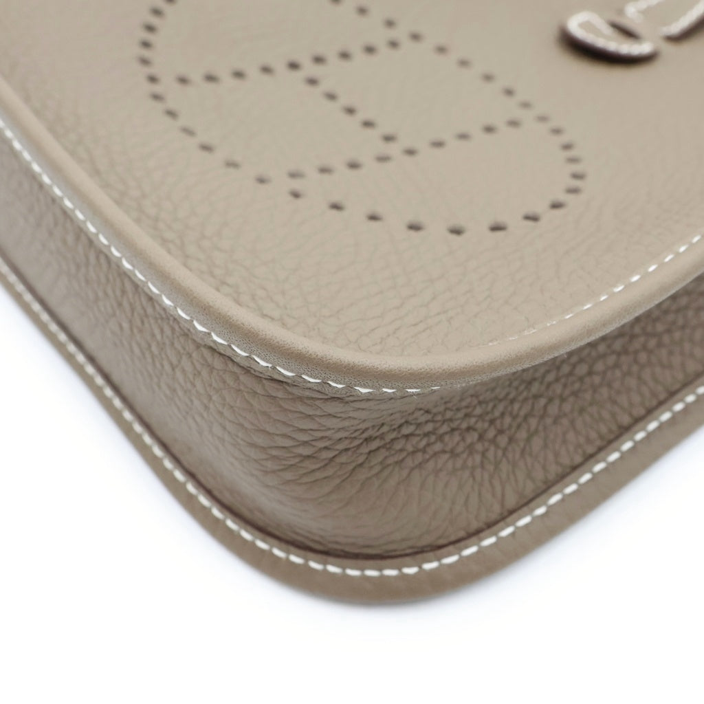 HERMES(エルメス) エブリンTPM ショルダーバッグ エトゥープ トリヨンクレマンス ゴールド金具 K刻印 レディース