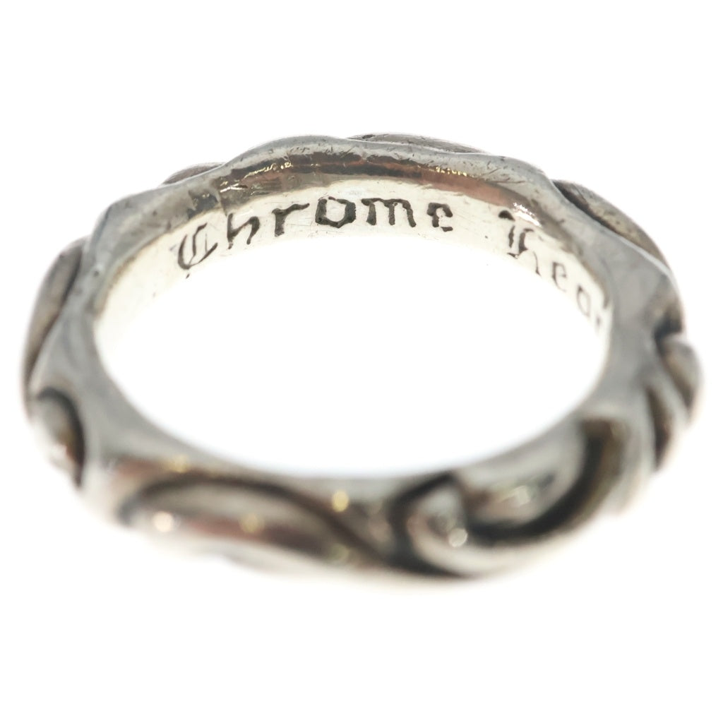 CHROME HEARTS(クロムハーツ) SCRL BAND スクロールバンド リング シルバー BCA351