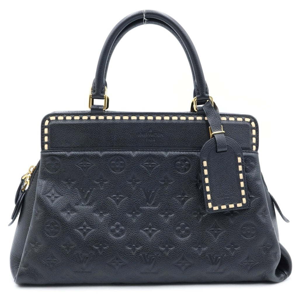 LOUIS VUITTON(ルイヴィトン) モノグラムアンプラント ヴォージュ レザー ゴールド金具 2WAY ハンドバッグ ショルダーバッグ ノワール ブラック M41491 レディース