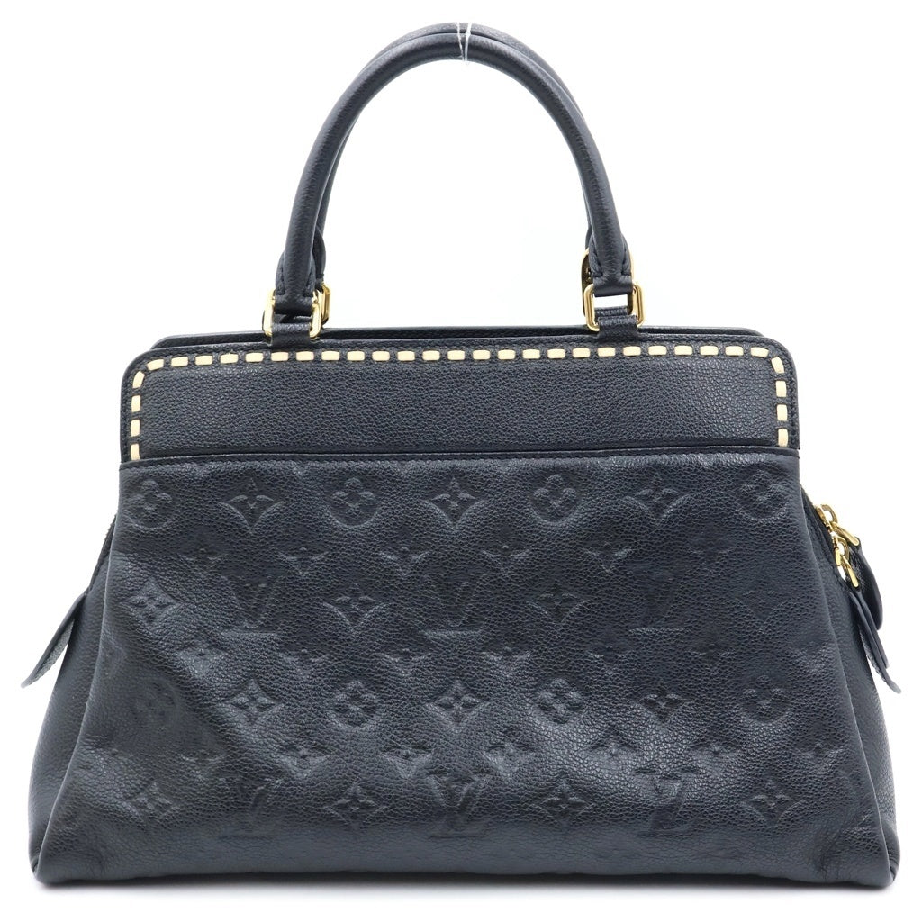 LOUIS VUITTON(ルイヴィトン) モノグラムアンプラント ヴォージュ レザー ゴールド金具 2WAY ハンドバッグ ショルダーバッグ ノワール ブラック M41491 レディース