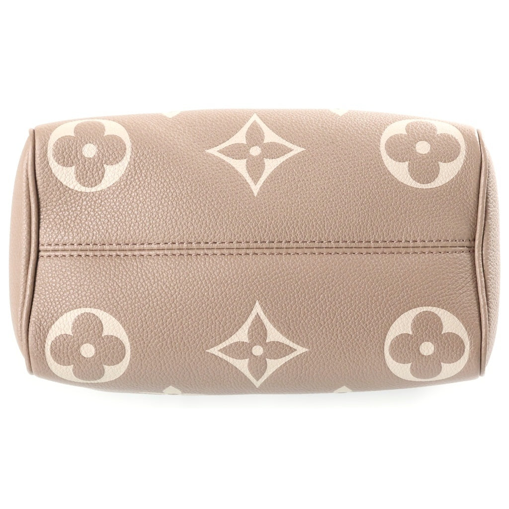 LOUIS VUITTON(ルイヴィトン) モノグラムアンプラント スピーディバンドリエール20 ハンド ショルダーバッグ 2WAY ゴールド金具 ベージュ M46575 RFID レディース