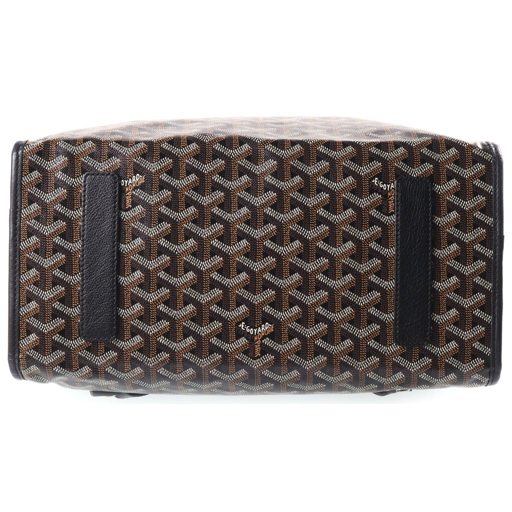 GOYARD(ゴヤール) サンレジェ バックパック リュック PVC レザー ブラック/ブラウン レディース