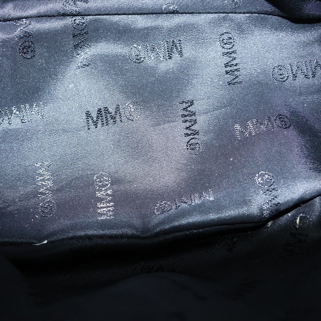 MM6 Maison Margiela(エムエムシックスメゾンマルジェラ) ジャパニーズ トートバッグ ハンドバッグ ショルダーバッグ ブラック レザー SB6WD0026 レディース