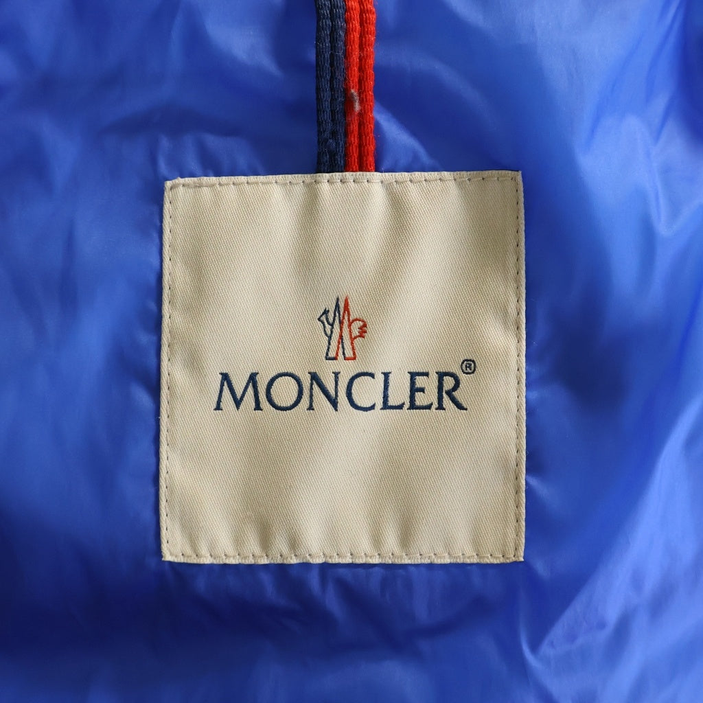 MONCLER(モンクレール) BARTHET バルテ フード付き ダウンジャケット ジップアップ ナイロン 15年製 ブルー A20914187735