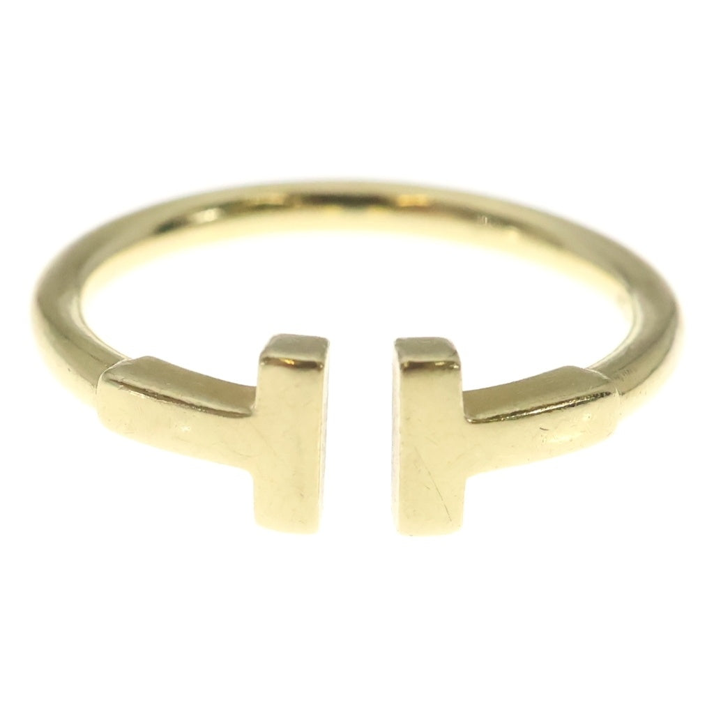 TIFFANY & Co.(ティファニー) Tワイヤー リング イエローゴールド 750YG #14