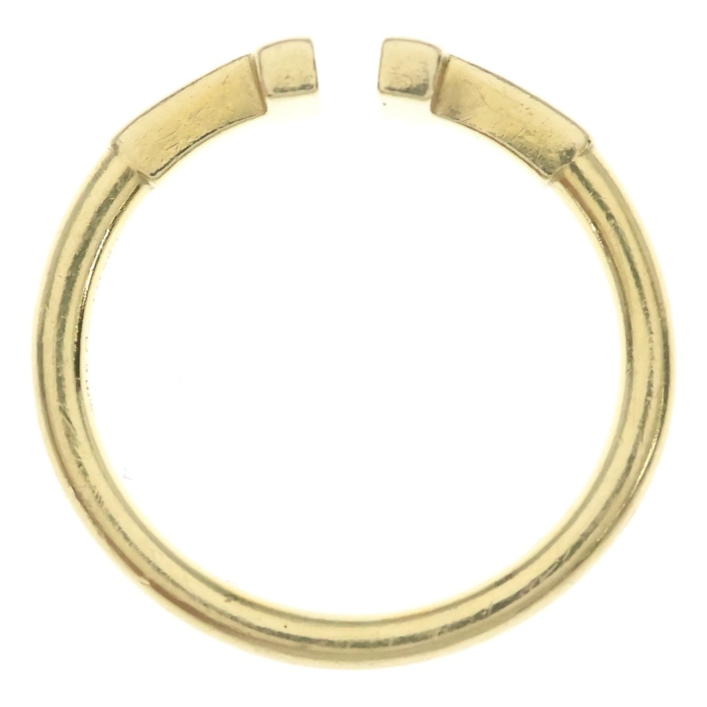 TIFFANY & Co.(ティファニー) Tワイヤー リング イエローゴールド 750YG #14