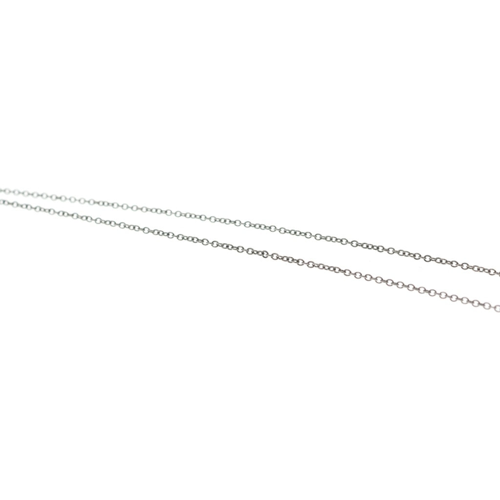 TIFFANY & Co.(ティファニー) バイザヤード サファイヤ ネックレス ペンダント チェーン プラチナ ブルー Pt950 レディース