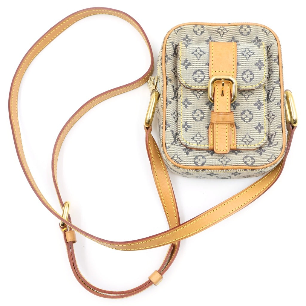 LOUIS VUITTON(ルイヴィトン) モノグラム ミニ ジュリエットPM ショルダーバッグ ミニバッグ ベージュ レザー×キャンバス M92005 ゴールド金具 レディース