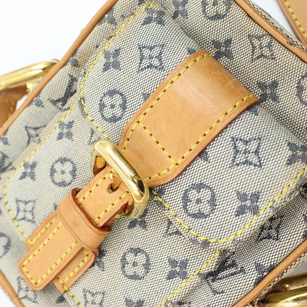 LOUIS VUITTON(ルイヴィトン) モノグラム ミニ ジュリエットPM ショルダーバッグ ミニバッグ ベージュ レザー×キャンバス M92005 ゴールド金具 レディース