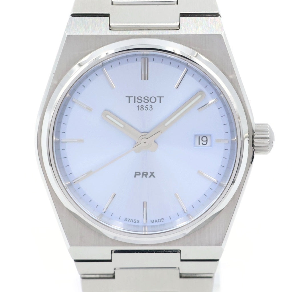TISSOT(ティソ) PRX アイスブルー文字盤 SS/QZ ステンレス クォーツ 電池式 腕時計 T137.210.11.351.00