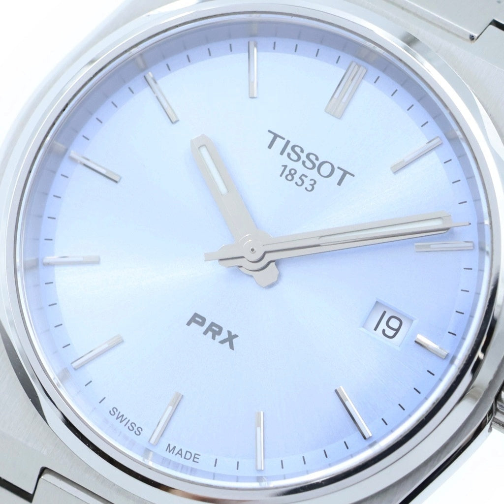 TISSOT(ティソ) PRX アイスブルー文字盤 SS/QZ ステンレス クォーツ 電池式 腕時計 T137.210.11.351.00