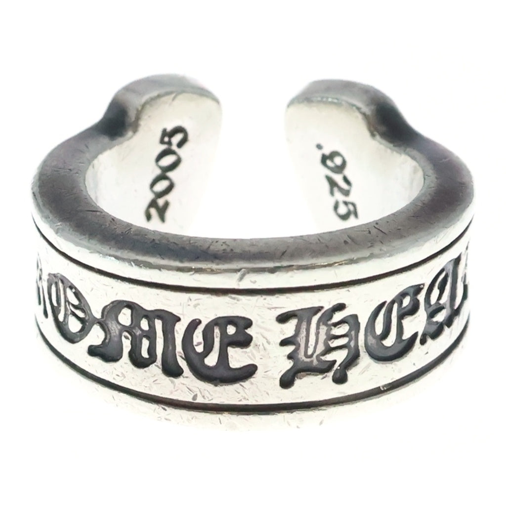 CHROME HEARTS(クロムハーツ) LG SCROLL LABEL ラージスクロールラベル リング シルバー #12 BCA383