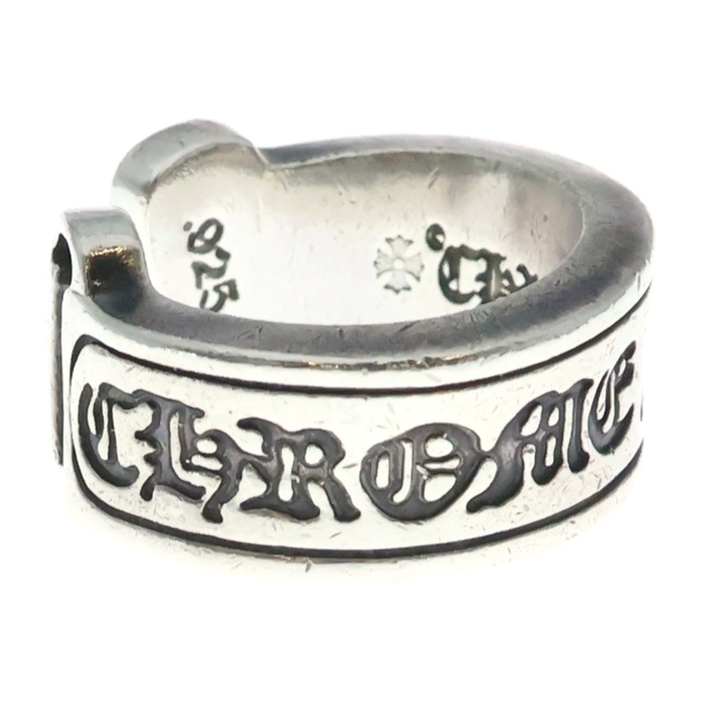 CHROME HEARTS(クロムハーツ) LG SCROLL LABEL ラージスクロールラベル リング シルバー #12 BCA383