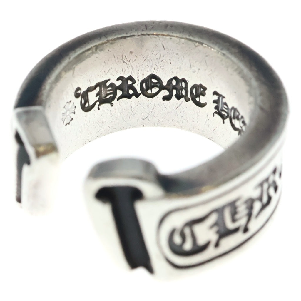 CHROME HEARTS(クロムハーツ) LG SCROLL LABEL ラージスクロールラベル リング シルバー #12 BCA383