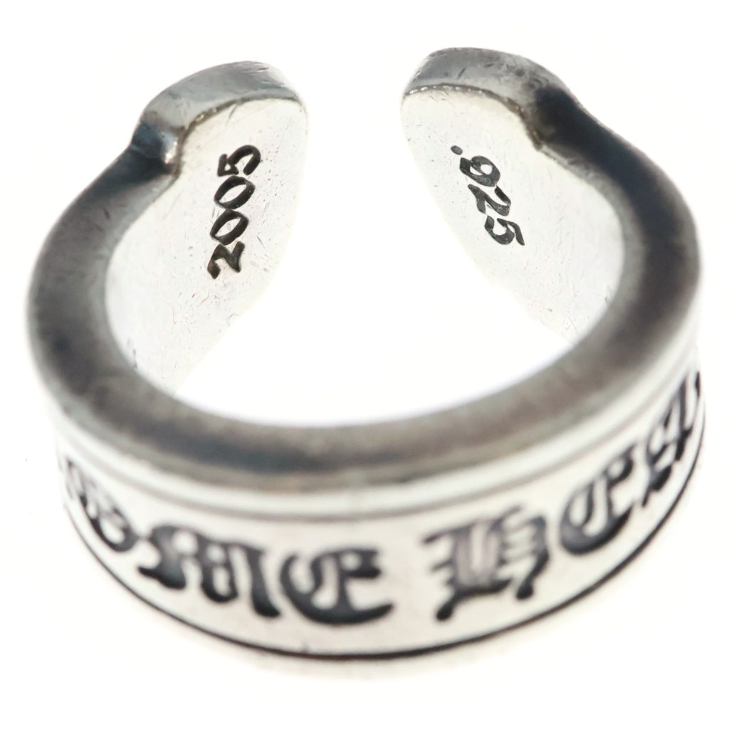 CHROME HEARTS(クロムハーツ) LG SCROLL LABEL ラージスクロールラベル リング シルバー #12 BCA383