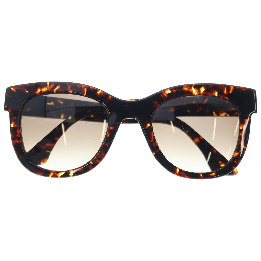 THIERRY LASRY(ティエリーラスリー) OBSESSY サングラス ブラウンフレーム グラデーションレンズ #51□23