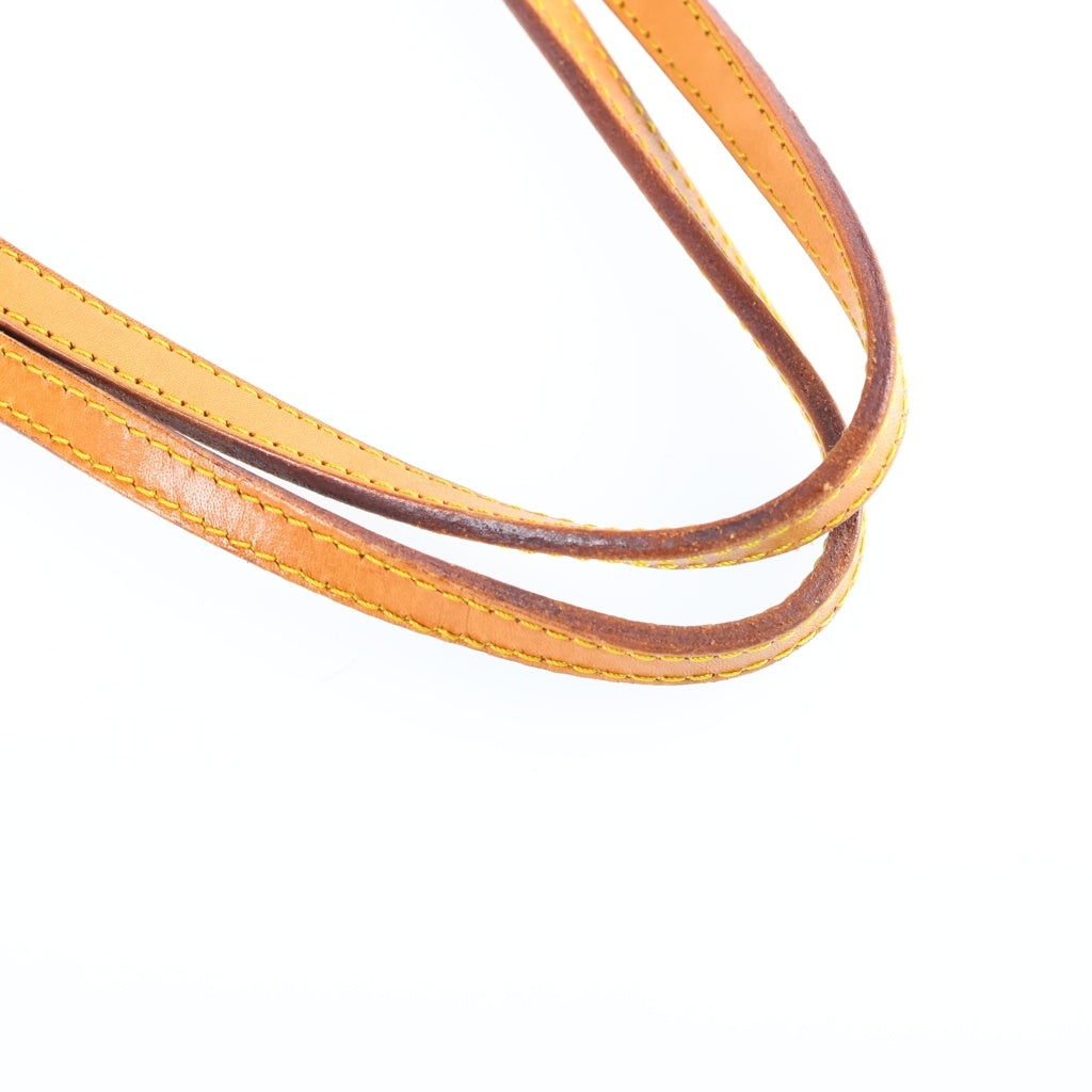 LOUIS VUITTON(ルイヴィトン) モノグラム ネヴァーフルMM 旧型 トートバッグ ハンドバッグ ブラウン レザー×PVC M40156 ゴールド金具 レディース