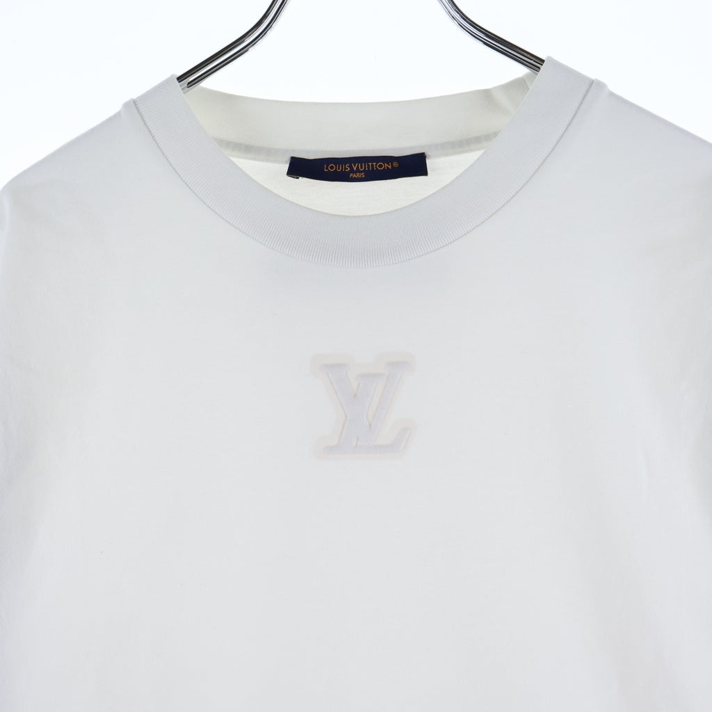 LOUIS VUITTON(ルイヴィトン) 23AW LVデボスインサイドアウトTシャツ 半袖カットソー クルーネック ホワイト RM232Q DT3 HNY55W