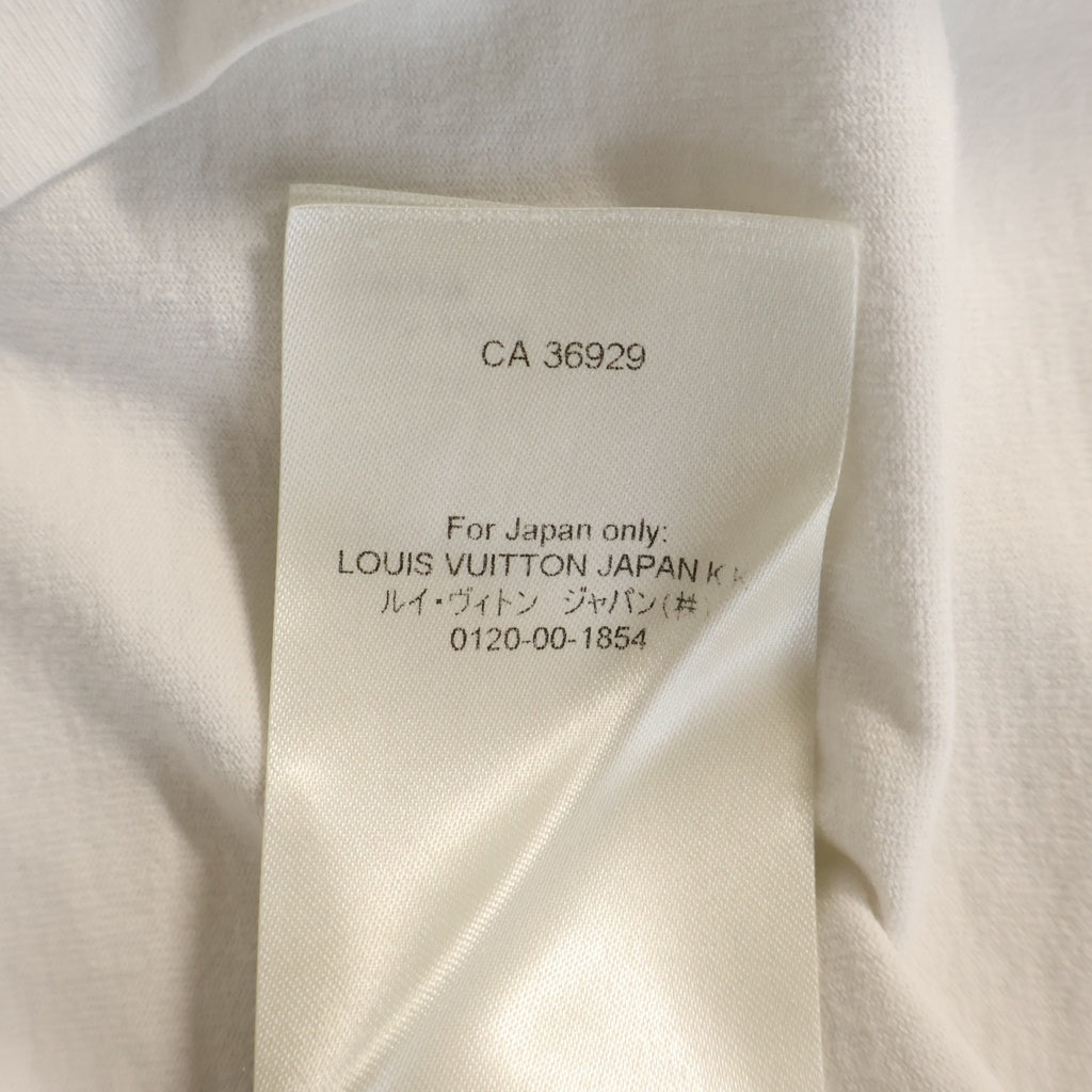 LOUIS VUITTON(ルイヴィトン) 23AW LVデボスインサイドアウトTシャツ 半袖カットソー クルーネック ホワイト RM232Q DT3 HNY55W