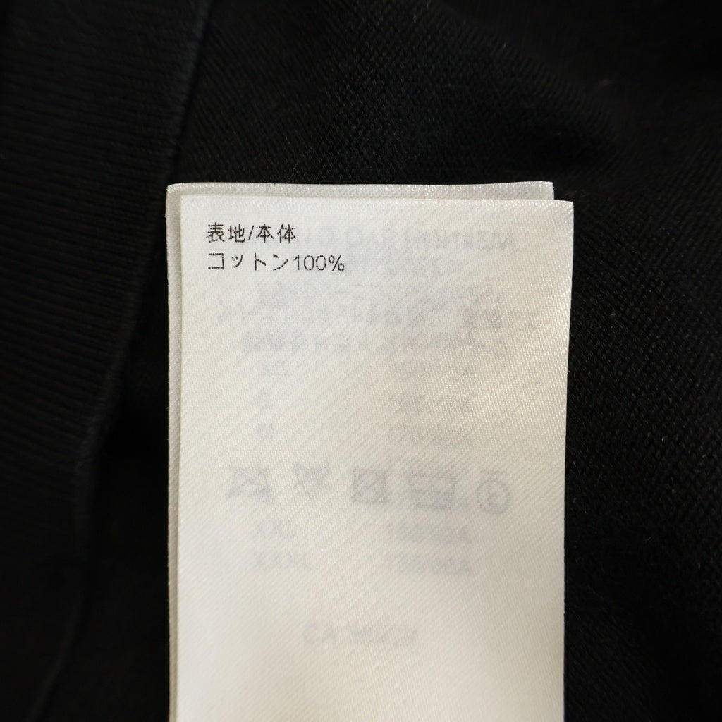 LOUIS VUITTON(ルイヴィトン) シグネチャーショートスリーブTシャツ ロゴ刺繍 半袖カットソー ブラック RM241Q OY8 HNN42W