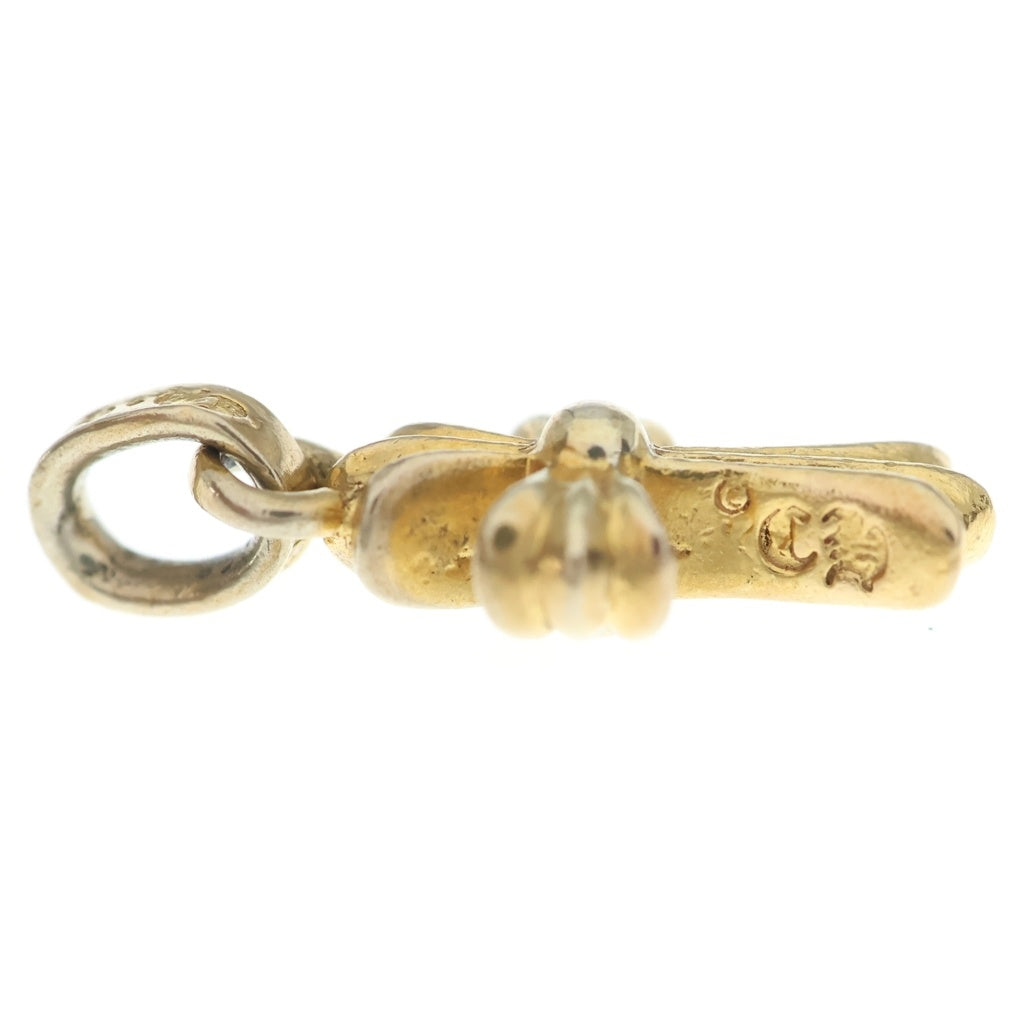 CHROME HEARTS(クロムハーツ) 22K CRS BBYFAT ベイビーファットクロス ペンダントトップ ゴールドBCA037
