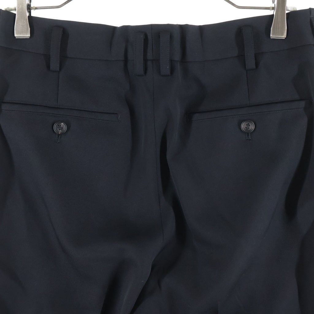 SOSHIOTSUKI(ソウシオオツキ) 21AW サイドライン フレアスラックスパンツ ブラック S21FW09PT-W