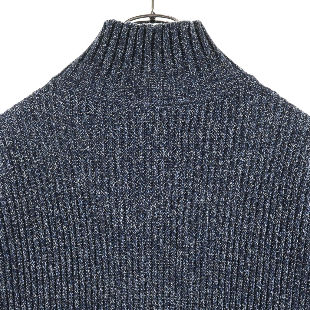 LOEWE(ロエベ) EYE NATURE ショールカラー ハーフボタンニット グレー