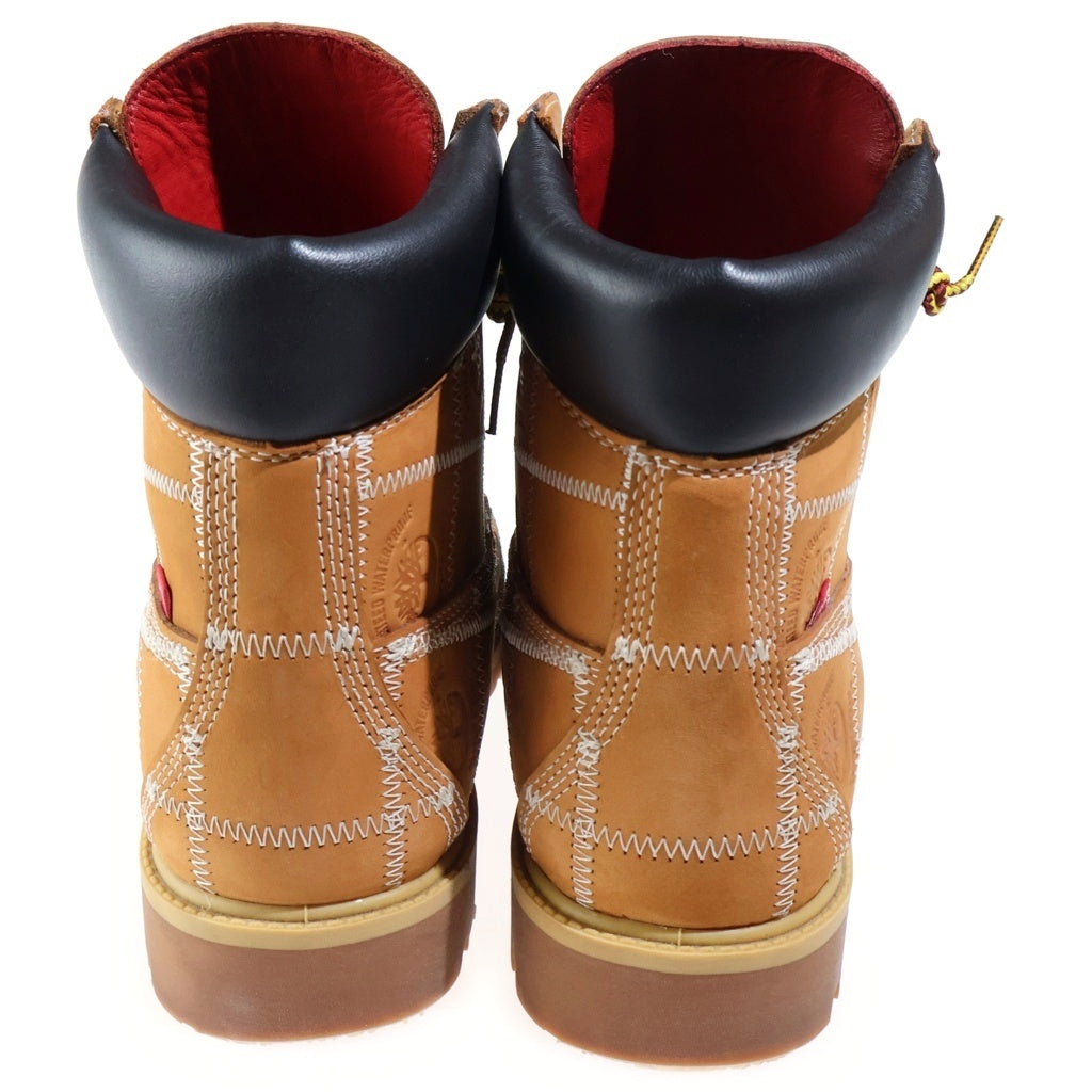 SUPREME(シュプリーム) Timberland Patchwork 6 Inch Premium Boot × ティンバーランド パッチワーク ブーツ ブラウン TB0A5TBZ754