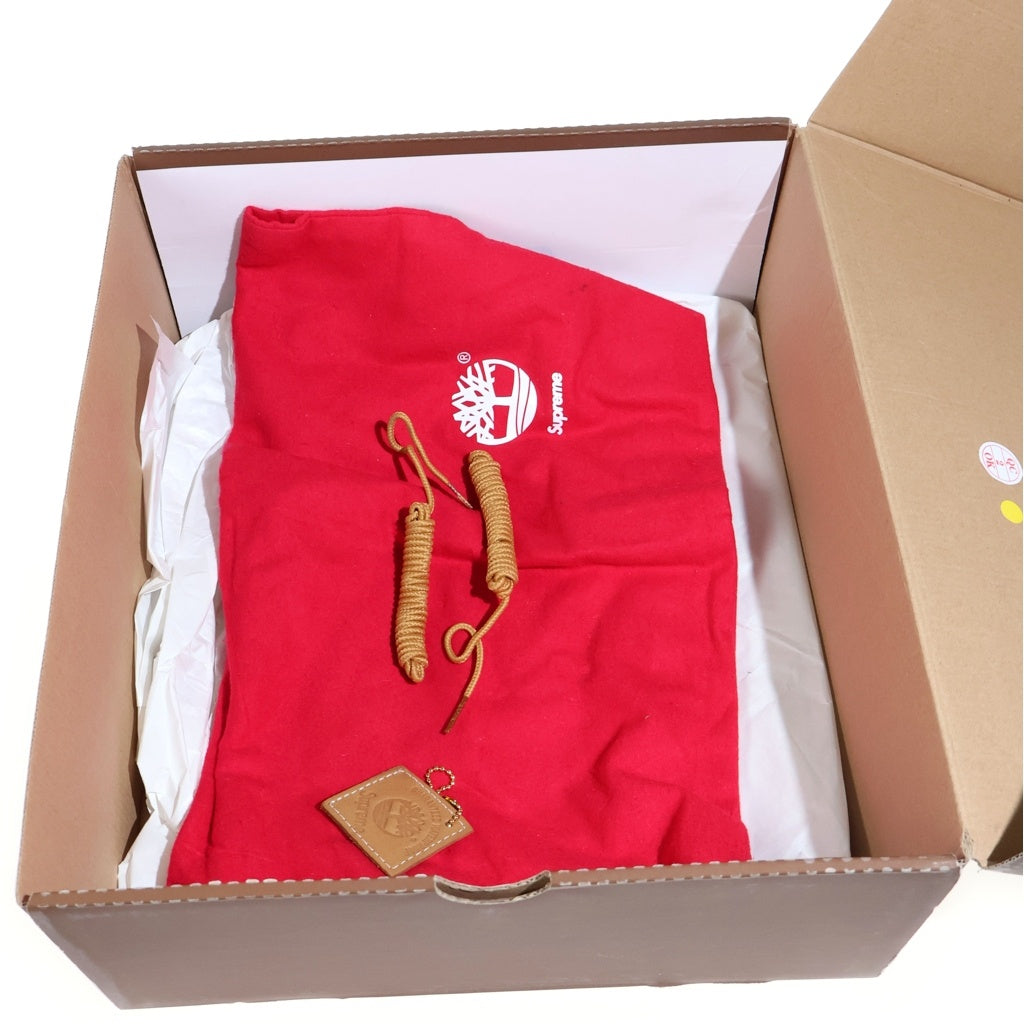 SUPREME(シュプリーム) Timberland Patchwork 6 Inch Premium Boot × ティンバーランド パッチワーク ブーツ ブラウン TB0A5TBZ754