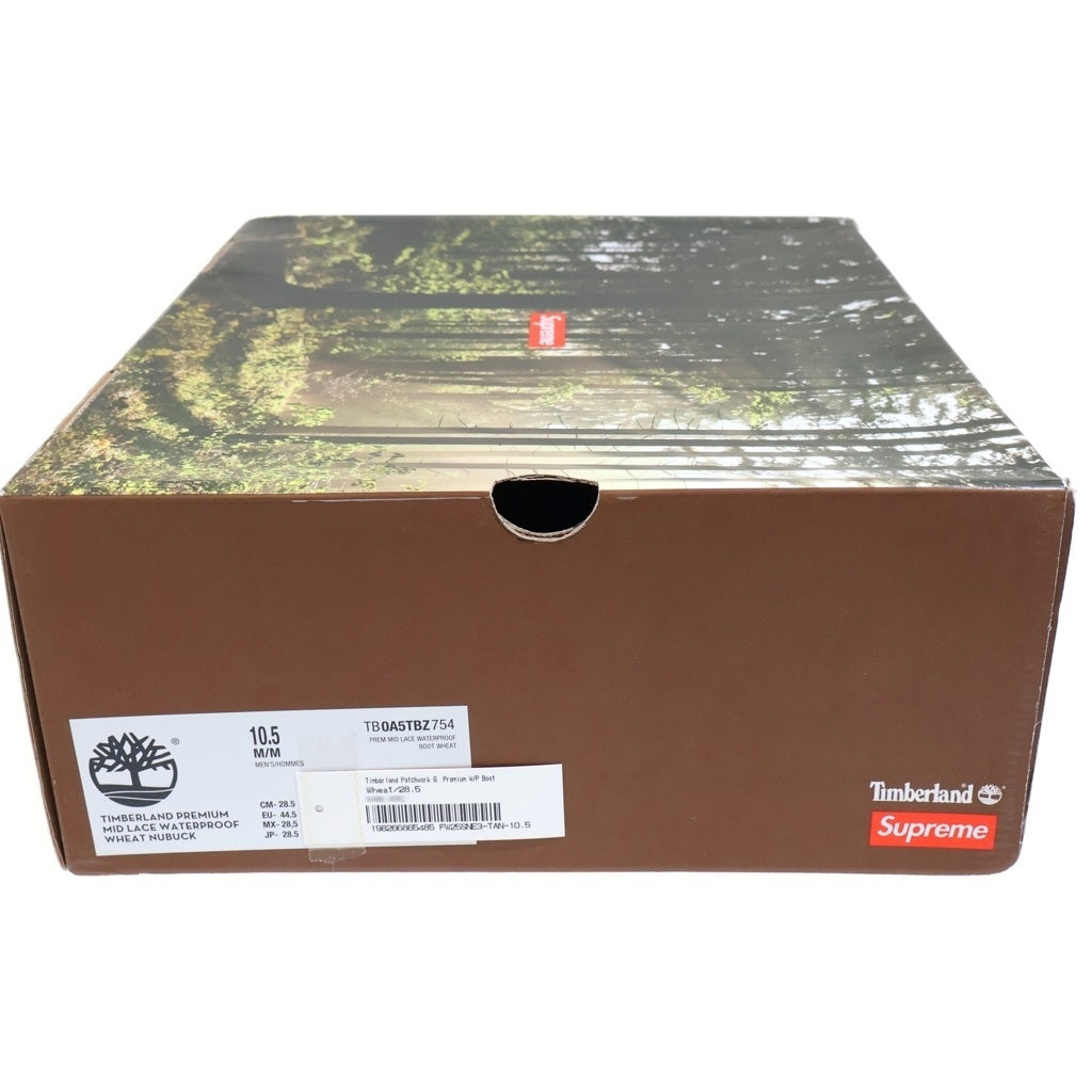 SUPREME(シュプリーム) Timberland Patchwork 6 Inch Premium Boot × ティンバーランド パッチワーク ブーツ ブラウン TB0A5TBZ754