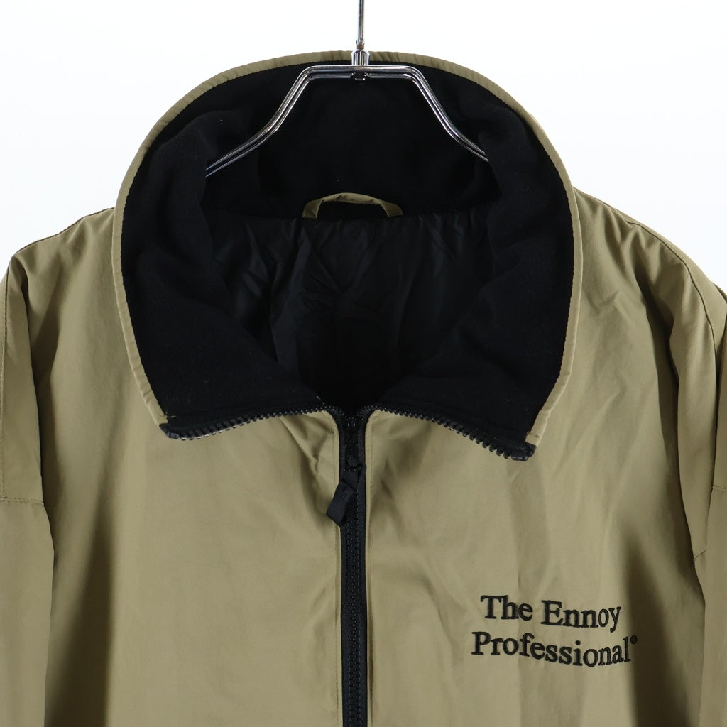 The Ennoy Professional(エンノイプロフェッショナル) 23AW NYLON PADDED JACKET AW23BRENJK03LP ナイロンパデッドジャケット ブラウン